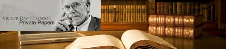 Victor Davis Hanson Private Papers