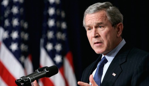 President George W. Bush at the White House, February 2005 (Alex Wong/Getty Images)