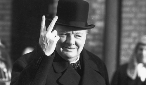 Churchill in November, 1942 (Reg Speller/Getty)