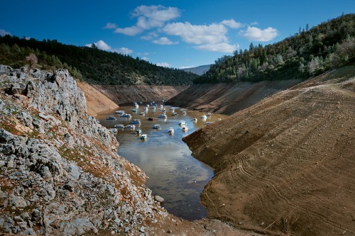 Lake Oroville Marina, CA Photo via NRO 