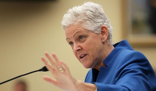 EPA chief Gina McCarthy on Capitol Hill. (Alex Wong/Getty)