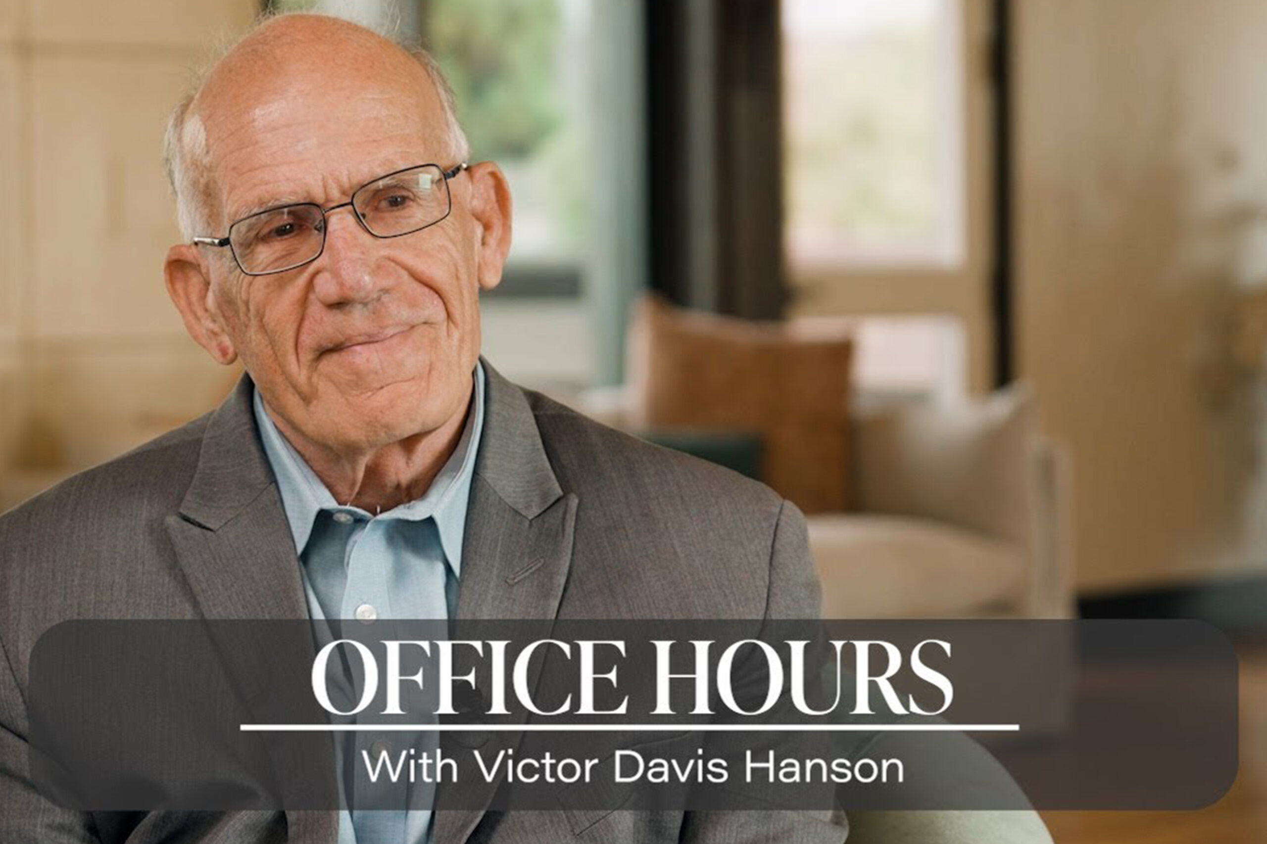 Office Hours With Victor Davis Hanson Part Vdhs Blade Of Perseus