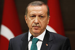 Turkish Prime Minister Tayyip Erdogan addresses the media in Ankara September 30, 2013. 