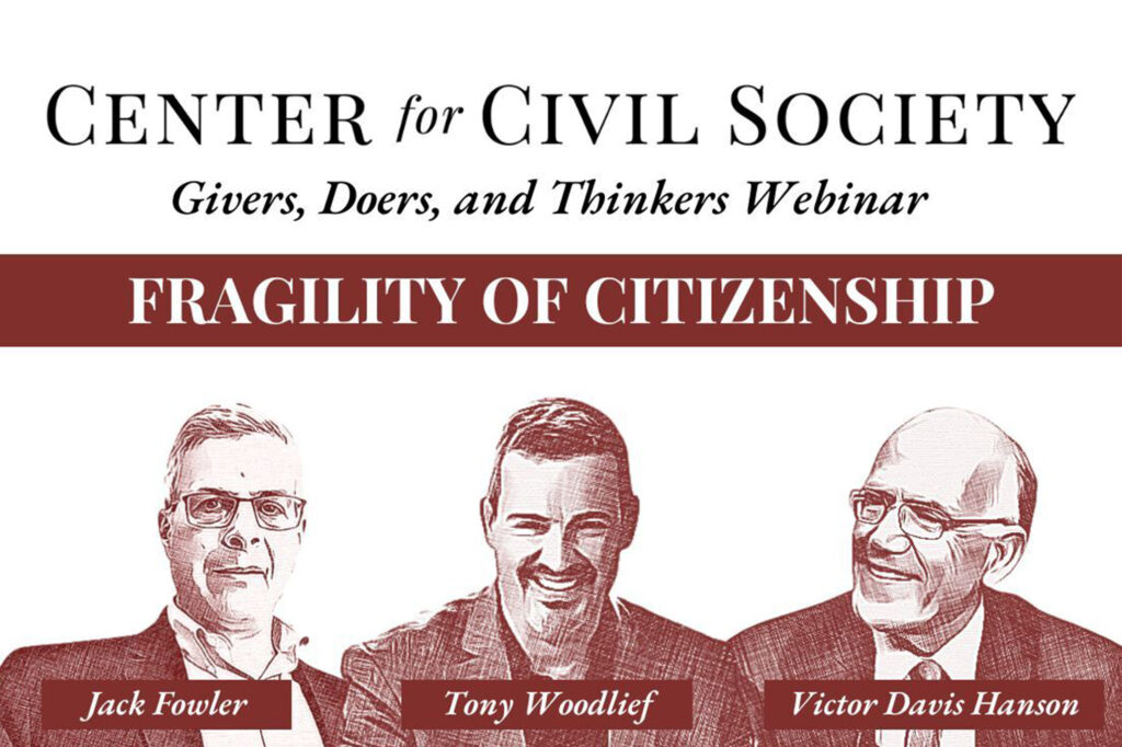 Givers, Doers, and Thinkers Webinar: The Fragility of Citizenship